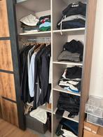 Garde robe porte coulissante armoire bois, Antiek en Kunst, Antiek | Meubels | Kasten, Ophalen