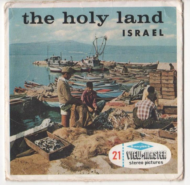 View-master The Holy Land Israël C 820 Livret NL, Antiquités & Art, Antiquités | Jouets, Enlèvement ou Envoi