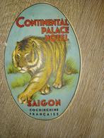 1940/1950 sticker publi saigon hotel, Ophalen of Verzenden, Gebruikt, Overige typen
