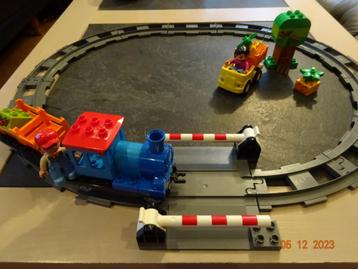 LEGO DUPLO Duwtrein - 10810. Manuele trein *PRIMA STAAT* 