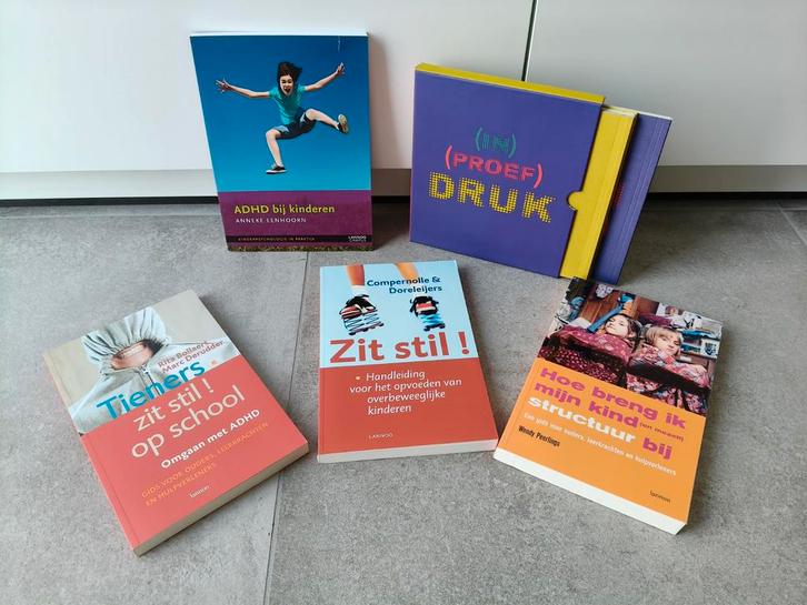 Pakket boeken ADHD, Boeken, Advies, Hulp en Training, Nieuw, Ophalen of Verzenden