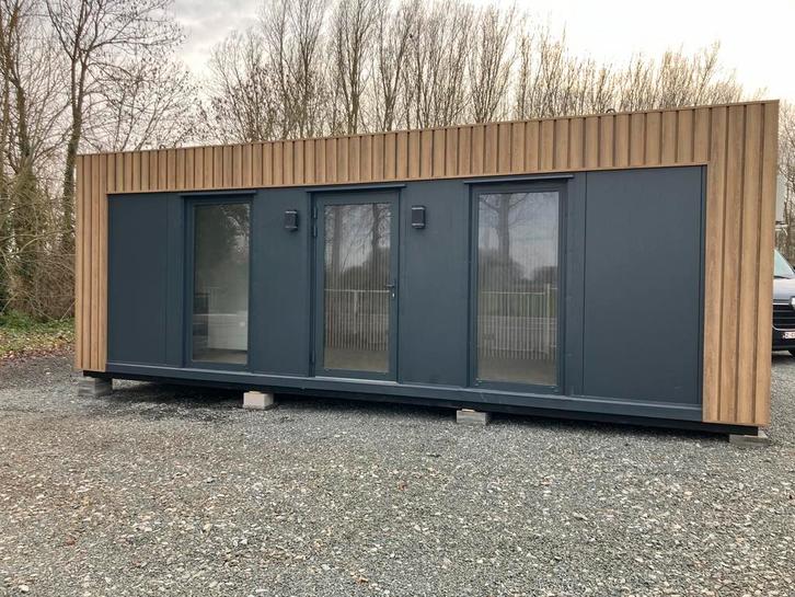 Kantoorunit | 8 x 3,2 | keuken & wc, Jardin & Terrasse, Abris de jardin, Neuf, Abri de jardin, Métal, 500 cm ou plus, 200 à 400 cm