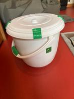 Totsbots Luieremmer wit 16 L, Enlèvement ou Envoi, Utilisé, Poubelle à couches, Autres marques