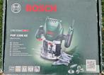 Bosch bovenfrees + frezenset 8 mm, Ophalen, Zo goed als nieuw, Bovenfrees, Bosch