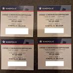 4 Kinepolis Bioskoopvoucher, Tickets en Kaartjes, Drie personen of meer, Niet van toepassing, Vrijkaartje alle films