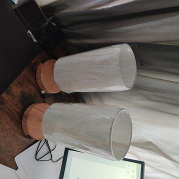 GLUROO Lot de 2 lampes de table beschikbaar voor biedingen