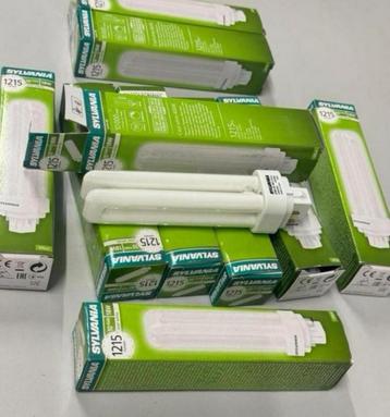 10 ampoules Sylvania LYNX-DE CFL 18W 4000K G24q-2 1215 lumen, Enlèvement ou Envoi, Neuf, Moins de 30 watts