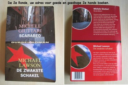 135 - dubbelroman - Michele Giuttari / Michael Lawson, Boeken, Romans, Zo goed als nieuw, Europa overig, Ophalen of Verzenden
