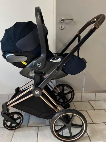 Cybex Priam Rose gold 2en1 Comme Neuf  disponible aux enchères