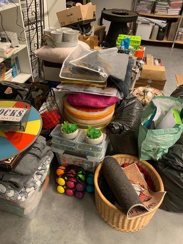 Zeer grote partij met leuke spullen voor bv rommelmarkt ..., Enlèvement, Utilisé
