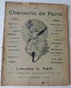 Les chansons de PARIS 1903  6 journaux illustrés  Réunis dan, Verzamelen, Tijdschriften, Kranten en Knipsels, Ophalen of Verzenden