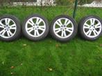 4 Mercedes velgen 17 inch met continental banden 225 50 17, Auto-onderdelen, Gebruikt, 17 inch, Ophalen of Verzenden, Band(en)