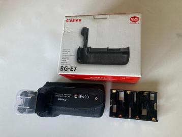 Canon BG-E7 Batterygrip EOS 7D. beschikbaar voor biedingen