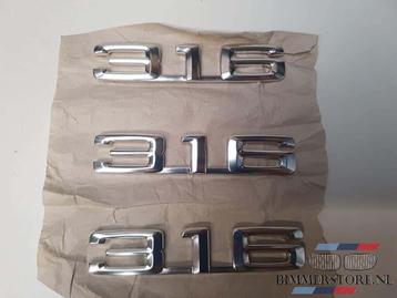 BMW E21 '316' embleem logo kofferklep 51141869970 5114183548 beschikbaar voor biedingen