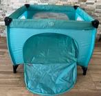 Parc 100x100 premaman pliable + matelas, Enlèvement, Comme neuf, Carré, Roulettes