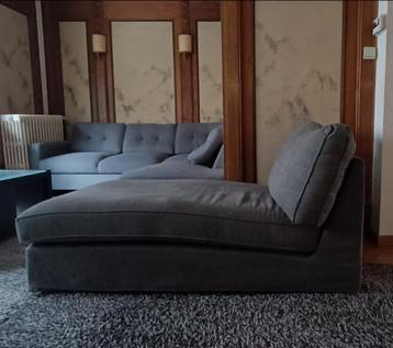 IKEA KIVIK Méridienne, Tibbleby beige/gris beschikbaar voor biedingen