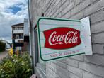 Coca Cola reclamebord, Ophalen of Verzenden, Gebruikt, Reclamebord
