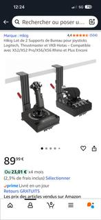 2 Supports de Bureau pour joysticks, Games en Spelcomputers, Games | Pc, Ophalen, Zo goed als nieuw