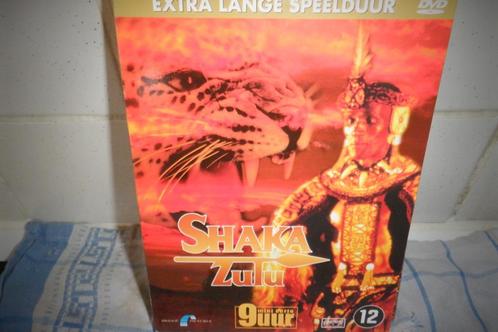 DVD miniserie Shaka Zulu.(3 DVD'S), Cd's en Dvd's, Dvd's | Actie, Zo goed als nieuw, Actie, Vanaf 12 jaar, Verzenden