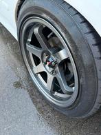 4x100 16 inch japan racing, Enlèvement, 16 pouces, Pneu(s)