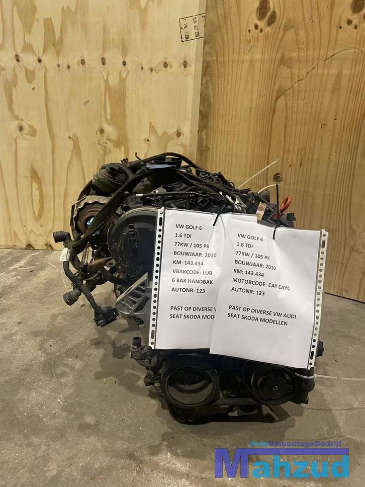 VW GOLF 6 1.6 TDI VERSNELLINGSBAK 5 BAK HANDBAK LUB, Auto-onderdelen, Transmissie en Toebehoren, Volkswagen, Gebruikt