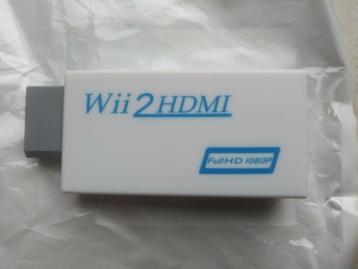 Wii naar HDMI omvormer wit of zwart, nieuw beschikbaar voor biedingen