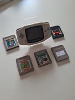 Console Gameboy Advance White + 5 jeux ! Mario Land etc..., Consoles de jeu & Jeux vidéo, Comme neuf, Game Boy Advance, Enlèvement ou Envoi