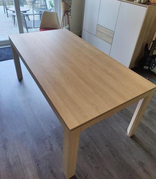 Eetkamer tafel, Huis en Inrichting, Tafels | Eettafels, Zo goed als nieuw, 50 tot 100 cm, 150 tot 200 cm, Vijf personen of meer