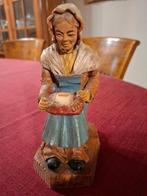 houten beeldje Alain Mariat, Enlèvement