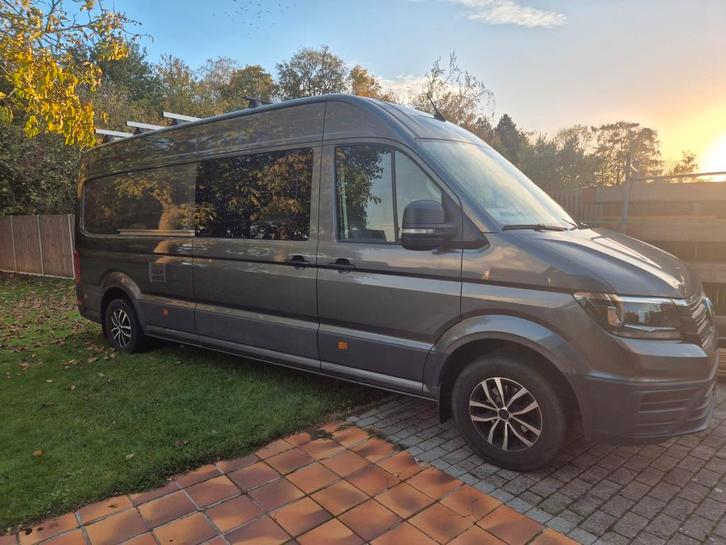 Volkswagen Crafter Buscamper L4H3 2.0TDi Aut 177pk, Caravans en Kamperen, Mobilhomes, Particulier, tot en met 4, Buscamper of Camperbus