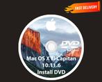 Installez Mac OS X El Capitan 10.11.6 via DVD sans USB OSX, Informatique & Logiciels, MacOS, Envoi, Neuf