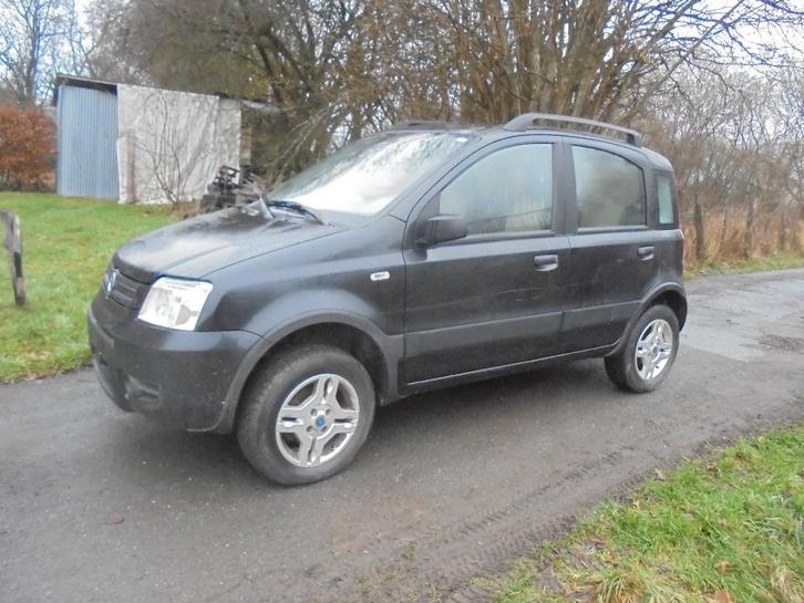 Fiat Panda 4x4 Climbing, Autos, Fiat, Particulier, Panda, 4x4, Essence, Euro 4, SUV ou Tout-terrain, Boîte manuelle, Noir, Quatre roues motrices / 4X4