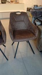 Stoelen, Huis en Inrichting, Stoelen, Ophalen, Overige materialen, Bruin, Zo goed als nieuw