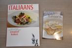2x boek recepten - kookboek 'Italiaans', Comme neuf, Italie, Enlèvement ou Envoi