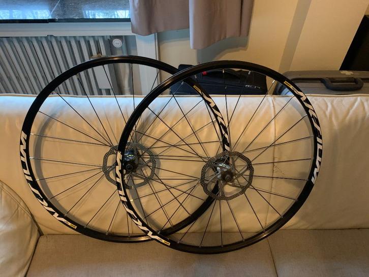 MAVIC KSYRIUM Wielset, Fietsen en Brommers, Fietsonderdelen, Gebruikt, Racefiets, Wiel, Ophalen