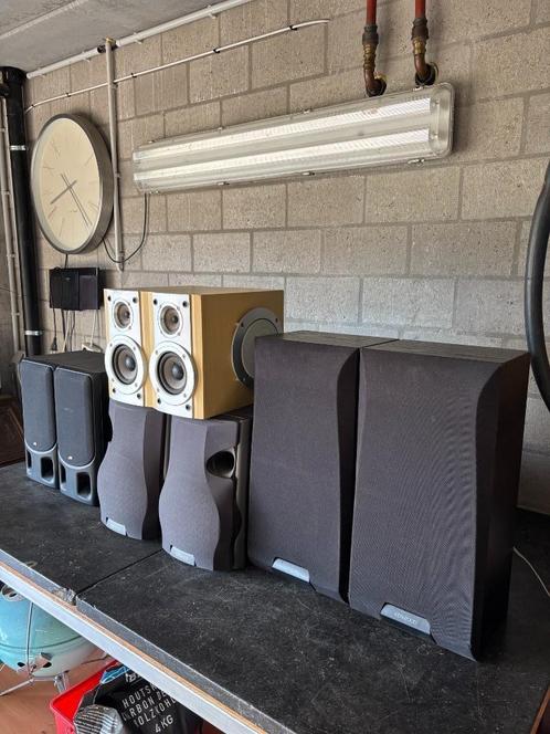 Lot boxen voor 50 euro, Audio, Tv en Foto, Luidsprekerboxen, Gebruikt, Ophalen