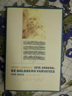 iets anders: de goldberg variaties van Bach, Comme neuf, Général, Geert lernout, Envoi