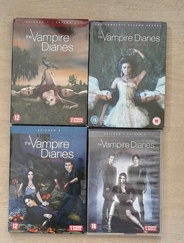 Vampire dairies, seizoen 1-4 op dvd beschikbaar voor biedingen