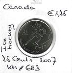 Canada, 25 Cents 2007, Ice hockey., Ophalen of Verzenden, Noord-Amerika, Losse munt