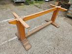 Oude klooster tafel onderstel / poot, Hoog 74 cm Lang 2 m, Ophalen, Zo goed als nieuw