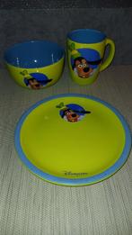 Disney mok, kom en bord, Verzamelen, Ophalen of Verzenden, Gebruikt, Servies