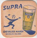 BIERKAART  SUPRA  CHEVALIER  MARIN, Collections, Marques de bière, Autres marques, Sous-bock, Envoi, Neuf