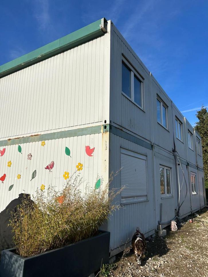 Woonunits/ werfcontainer, Doe-het-zelf en Bouw, Bouwketen en Schaftketen, Zo goed als nieuw, Ophalen