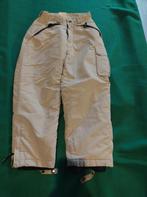 Beige ski broek (8 jaar) maat 128, Kinderen en Baby's, Ophalen of Verzenden, Zo goed als nieuw, Jongen of Meisje, Broek