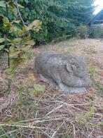 Groot tuinbeeld hangbuikzwijn, Tuin en Terras, Ophalen of Verzenden, Gebruikt