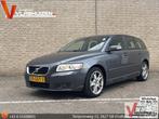 Volvo V50 1.6D Edition II | Leder | Cruise | Climate | Navi, Bedrijf, V50, Zilver of Grijs, Te koop