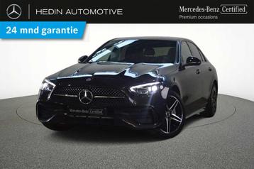 Mercedes-Benz C-Klasse 300 e AMG Line, Auto's, Automaat, 4 deurs, Stof, Gebruikt