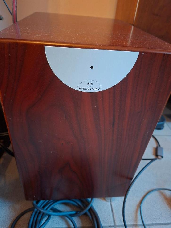 Monitor Audio Subwoofer – Voor herstel, Audio, Tv en Foto, Luidsprekerboxen, Gebruikt, Subwoofer, 120 watt of meer, Overige merken