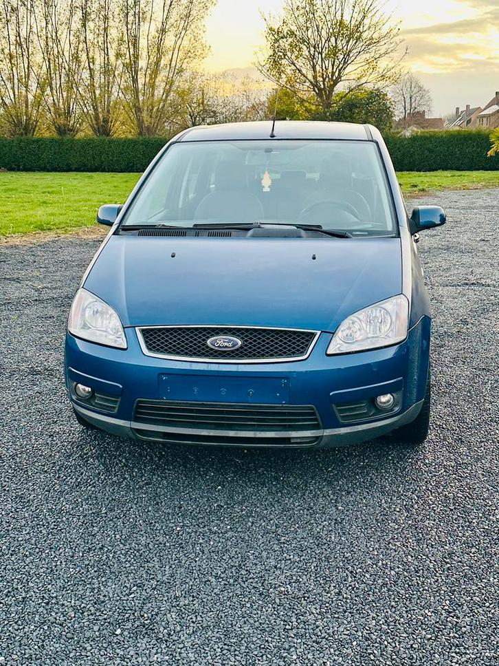 Ford focus C-Max met keuring vvk, Auto's, Ford, Particulier, C-Max, Benzine, Euro 4, Monovolume, 5 deurs, Handgeschakeld, Blauw