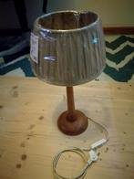 Woonkamerlamp met lampenkap nog in verpakking, Minder dan 50 cm, Nieuw, Ophalen of Verzenden, Hout